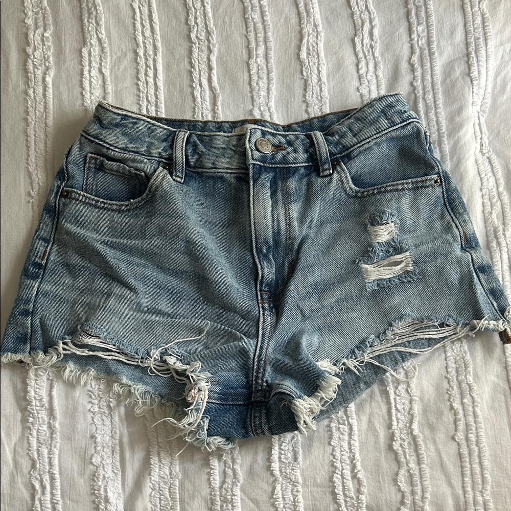 PacSun High Rise Festival Jean Shorts